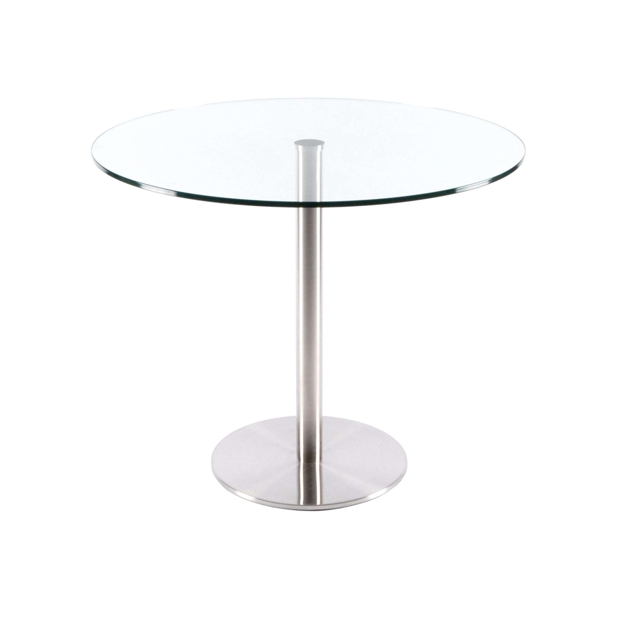 Mabel Glass Round Dining Table