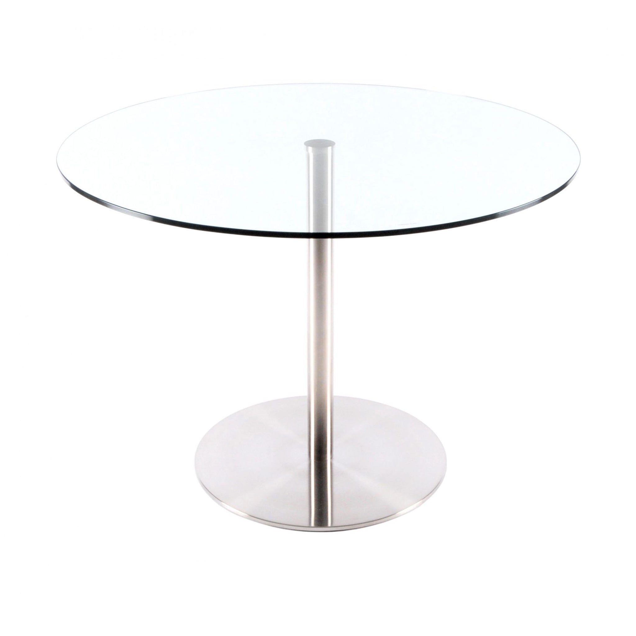 Mabel Glass Round Dining Table