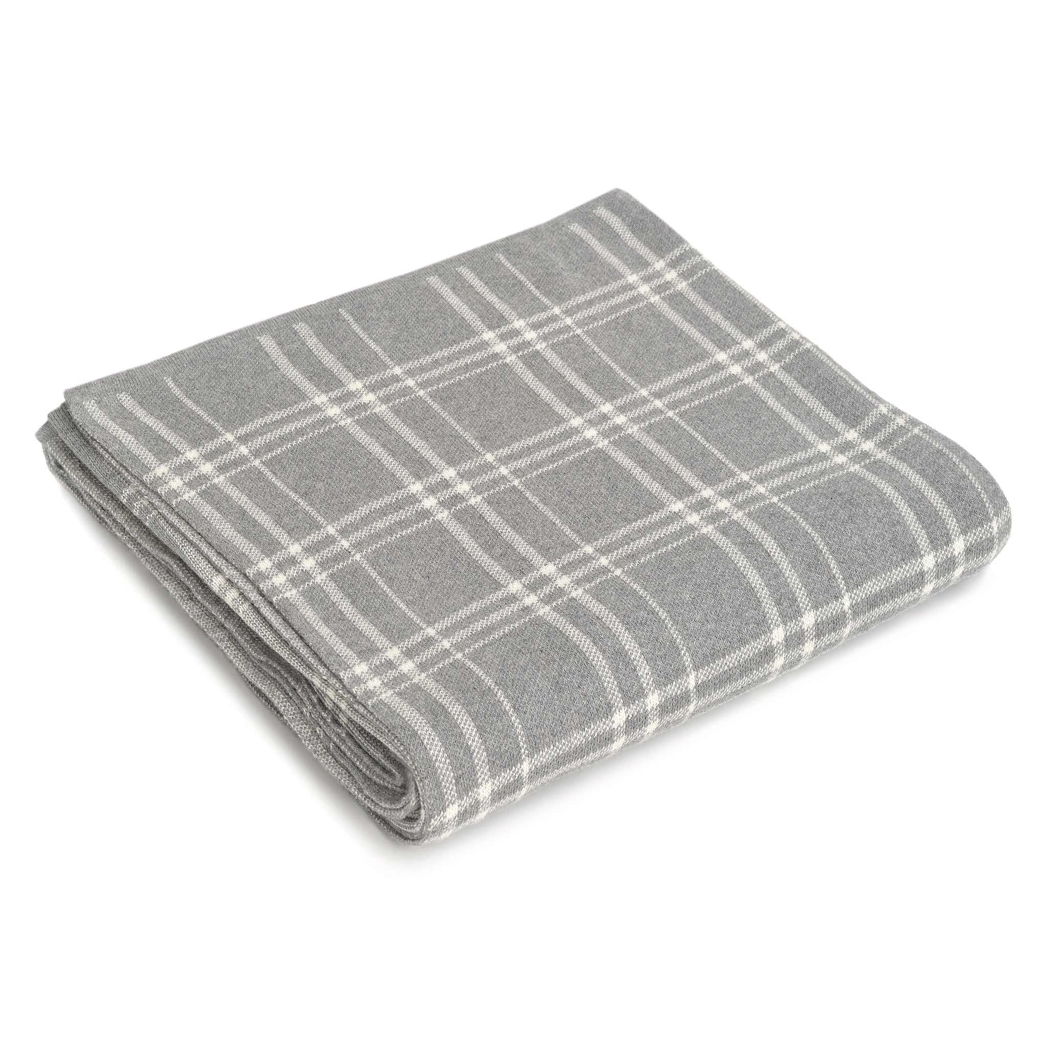 Saville Plaid Throw