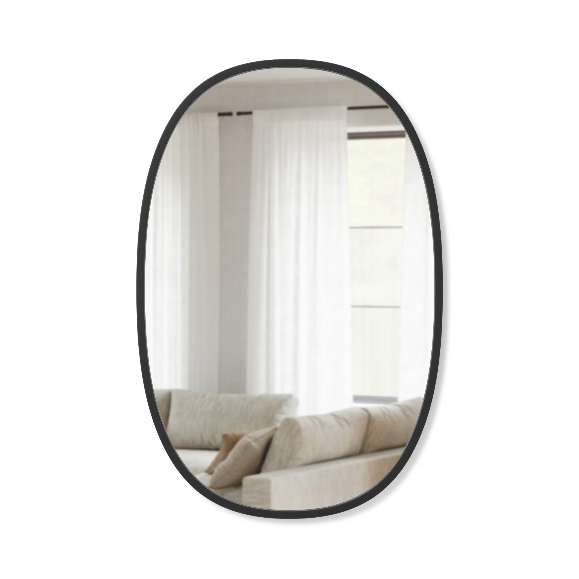 Hub Oval Wall Mirror