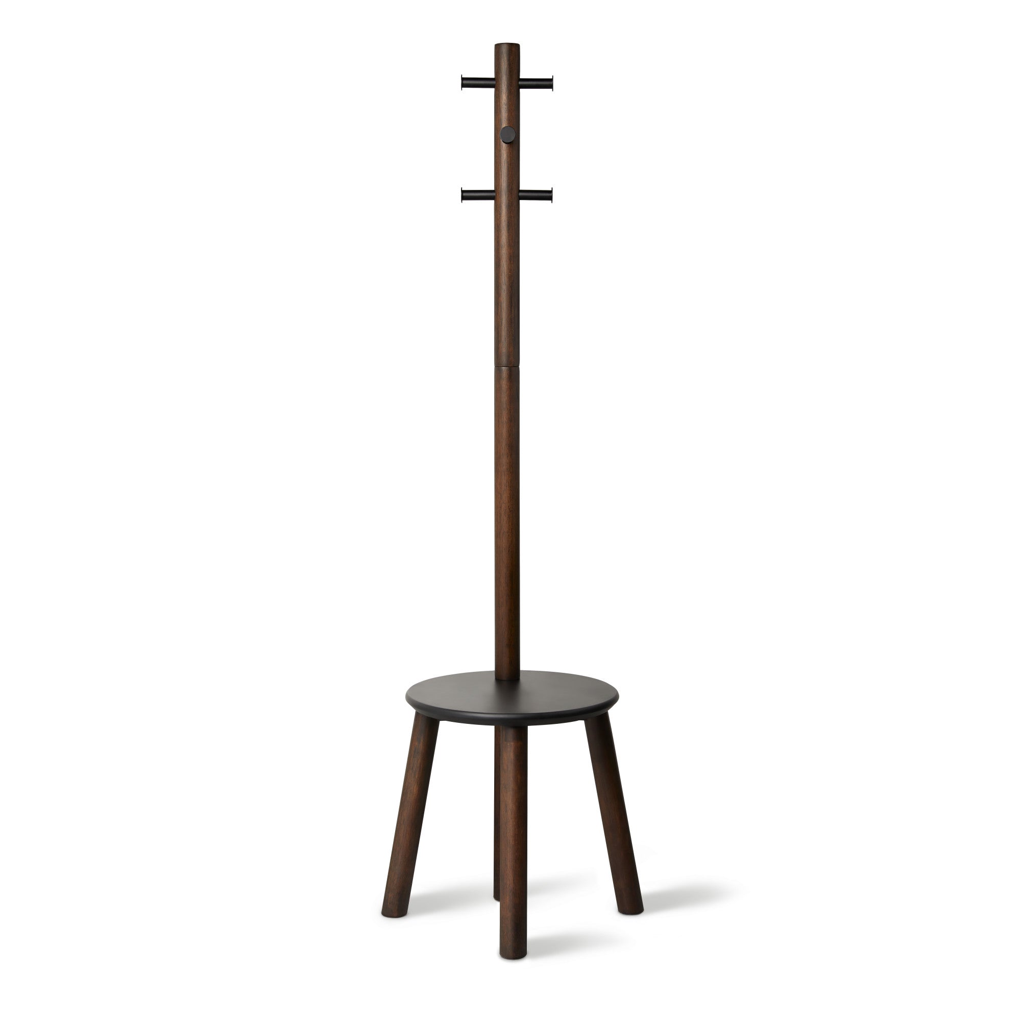 Pillar Stool and Coat Rack