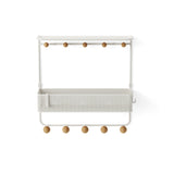 Estique Shelf With Hooks