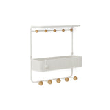 Estique Shelf With Hooks