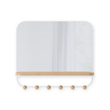 Estique Mirror With Hooks