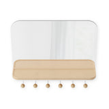 Estique Mirror With Hooks