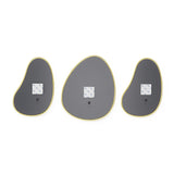 Hubba Pebble Wall Mirrors - Set of 3