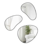 Hubba Pebble Wall Mirrors - Set of 3