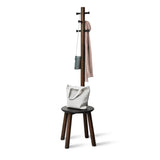 Pillar Stool and Coat Rack