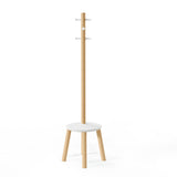 Pillar Stool and Coat Rack