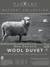 Natural Collection New Zealand Wool Duvet