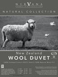 Natural Collection New Zealand Wool Duvet
